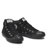 Converse Unisex Chuck Taylor All Star  Street Mid Casual Shoes - Black