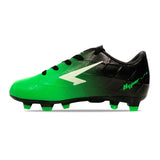 Sfida Kids Ignite Junior Football Boots - Black/Green