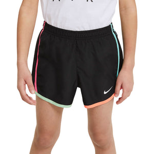 Nike Girls Tmepo Short - Black/Hyper Pink/Bright Mango/Vapor Green