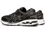 Asics Mens Gel-Kayano 26 Wide(2E)  Running Shoe - Black/White
