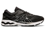 Asics Mens Gel-Kayano 26 Wide(2E)  Running Shoe - Black/White
