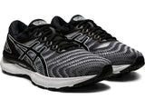 Asics Womens Gel-Nimbus 22 ( D)  Running Shoe - White/Black