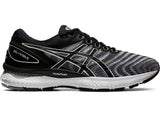 Asics Womens Gel-Nimbus 22 ( D)  Running Shoe - White/Black
