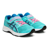 Asics Contend 5 Ps Kids Running Shoe - Ice Mint/Deep Sapphire