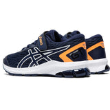 Asics Gt-1000 9 Ps Kids Running Shoe  - Peacoat/White