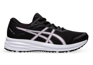 Asics Big Kids (GS) Patriot 12 Running Shoe  - Black/ Pink Salt