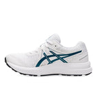 Asics Gel-Contend 7 Big Kids (Gs) Running Shoes - White/ Deep Sea Teal