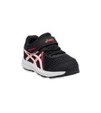 Asics Infants Contend 7 Ts Running Shoes - Black/Electric Red