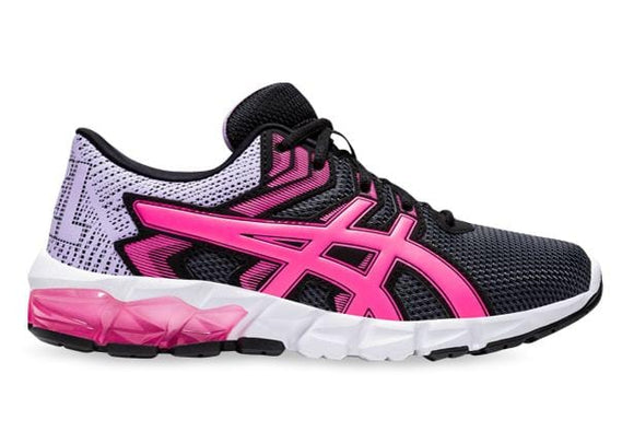 Asics Gel- Quantum 90 Big Kids Running Shoe - Carrier Grey/Hot Pink