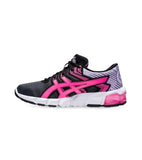 Asics Gel-Quantum 90 Kids Running Shoe - Carrier Grey/Hot Pink