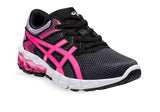 Asics Gel-Quantum 90 Kids Running Shoe - Carrier Grey/Hot Pink