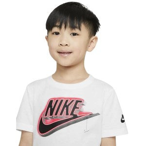 Nike Boys Short Sleeve Graphic T-Shirt  - White