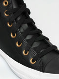 Converse Womens Chuck Taylor All Start High-Top shoes - Black/Gold