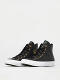 Converse Womens Chuck Taylor All Start High-Top shoes - Black/Gold