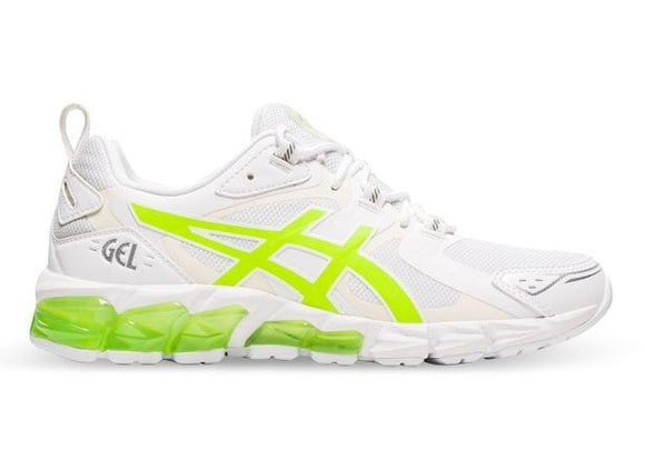 Asics Womens Gel-Quantum 180  Running Shoes  - White/Hazard Green