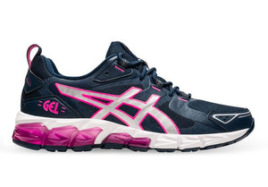 Asics Womens Gel-Quantum 180  Running Shoes - French Blue/Hot Pink