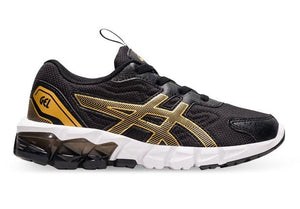 Asics Kids Gel-Quantum 90 Ps Running Shoes - Black/Gold