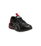 Asics Kids Gel-Quantum 90 Ps Running Shoe - Black/ Classic Red