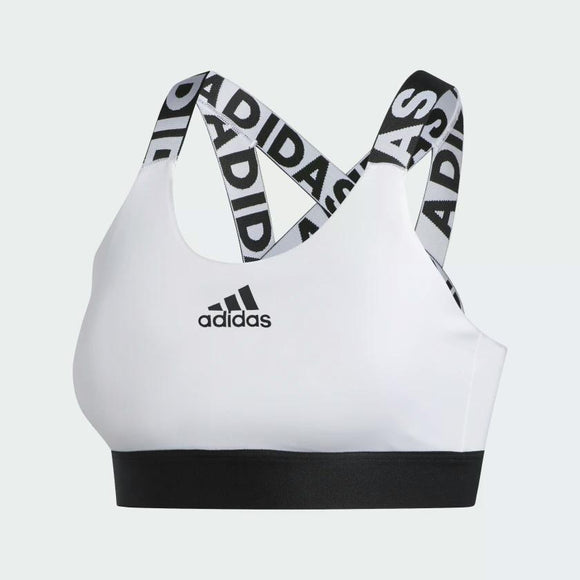 Adidas Women'S Don'T Rest Branded Bra - White