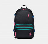 Converse Straight Edge Backpack -Black/Hyper Pink/Digital Green/Court Blue