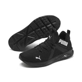 Puma Mens Enzo 2  Running Shoes - Black/White