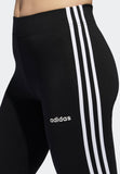 Adidas Womens 3-Stripes 3/4 Tights - Black/White