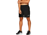 Asics Mens Silver 7 Inch  Short - Black