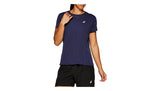 Asics Womens Silver Short Sleeved Top - Peacoat