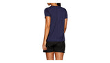 Asics Womens Silver Short Sleeved Top - Peacoat