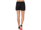 Asics Womens Silver 4 Inch Short  - Performance Black