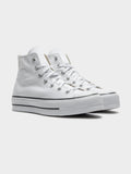 Converse Womens Chuck Taylor All Star Canvas Lift High Top - White