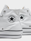 Converse Womens Chuck Taylor All Star Canvas Lift High Top - White