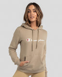 Champion Women'S Script Hoodie  - Hazy Skies