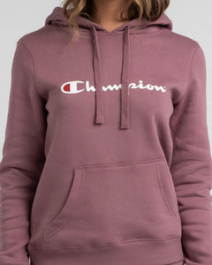 Champion Womens Script Hoodie  - Genesis