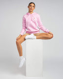 Champion Womens Sps Panel Hoodie - White/Pink