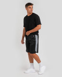 Champion Mens Us Mesh Basketball Short  - Black