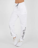 Puma Womens Rebel High Waisted Pants  - White