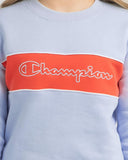 Champion Kids Rochester City Crewneck  - Collage Blue