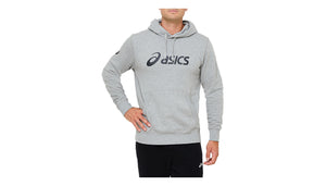 Asics Mens Fleece Hoodie - Grey