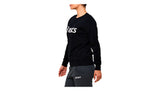 Asics Womens Fleece Crew Neck - Black