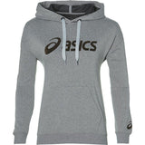 Asics Womens Fleece Hoodie  - Heather Grey