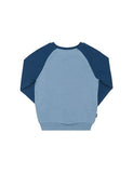 Champion Kids  Unisex French Terry Crew Jumper - Blue