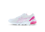 Asics Kids Gel-Quantum 90 Ps Running Shoe - White/Pink Rave