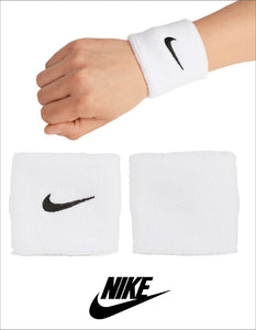 Nike Swoosh Wristband - White