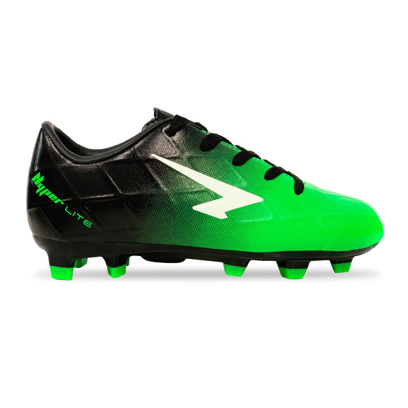 Sfida Kids Ignite Junior Football Boots - Black/Green