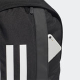Adidas 3-Stripes Linear Backpack - Black/White