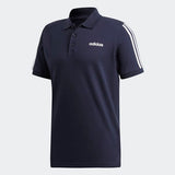 Adidas Mens 3 Stripes Polo Shirt - Legend Ink