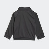 Adidas Infants 3 Stipes Tricot Track Suit  - Black/White