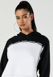 Puma Womens Amplified Cropped Hoodie  - Black