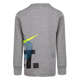 Nike Boys Long Sleeve Graphic Tshirt - Carbon Heather
